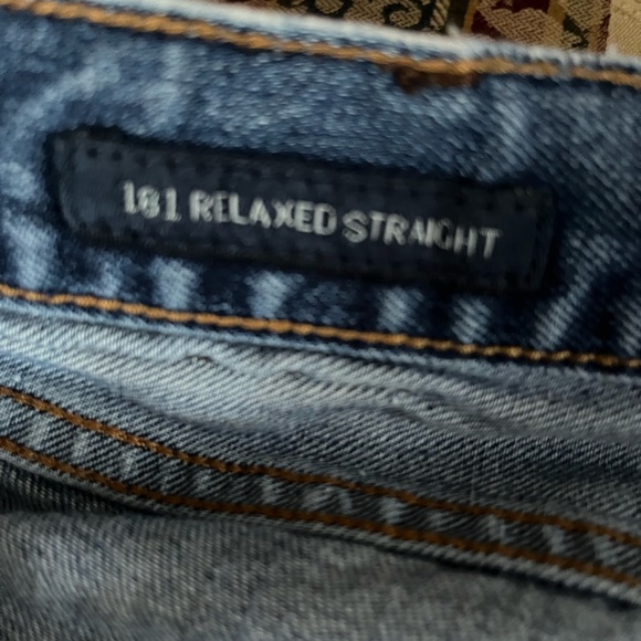 Mens lucky Brand 181 relaxed straight jeans - Picture 6 of 7